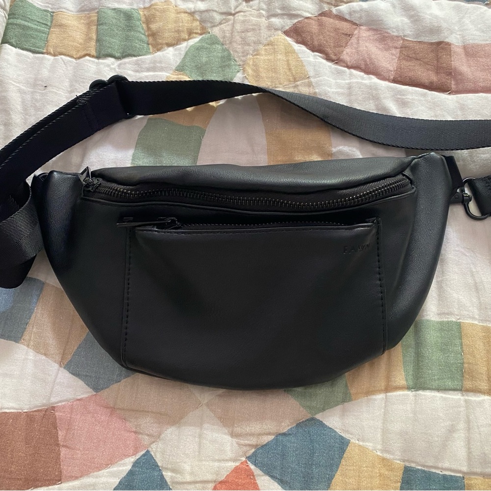 Fawn Design Black Crossbody / Fanny Pack / Sling / Belt Bag